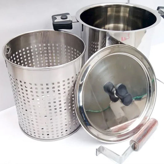 Alpha Stainless Steel Deep Fryer – Commercial Grade | 5L to 30L