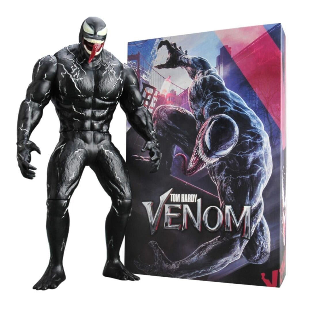 Venom Action Figure 12 Inches – Black Collectible Display Figure