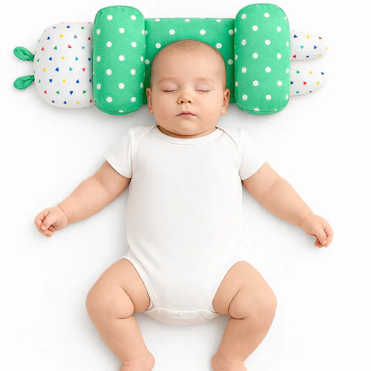 Baby Adjustable Head Shaping Pillow – Ergonomic Infant Sleep Support