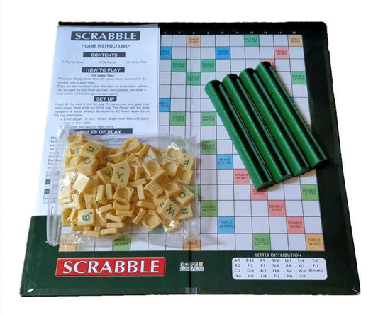 سکریبل کراس ورڈ گیم - خاندانی تفریح کے لیے اصل ایڈیشن بورڈ گیم