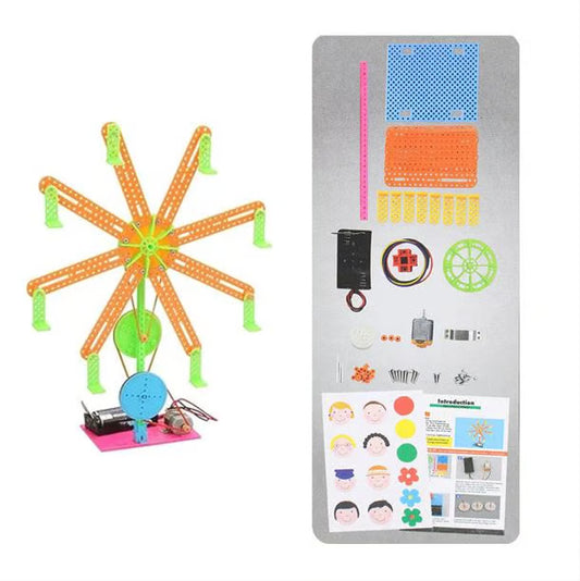 سائنس ایزی فیرس وہیل - 8+ بچوں کے لیے DIY STEM بلڈنگ کٹ