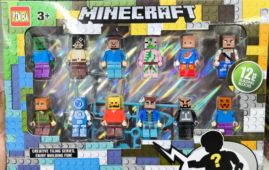 Minecraft Mini Figurines Set of 12