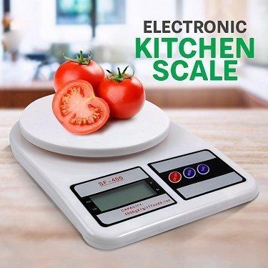 Digital Kitchen Scale 10kg - SF-400 Electronic Food Weighing Scale with LCD Display