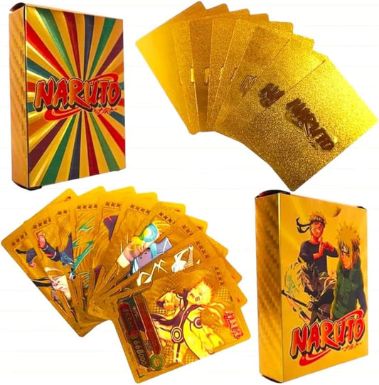 Naruto Trading Cards Collection - 55 Premium Character Cards Set