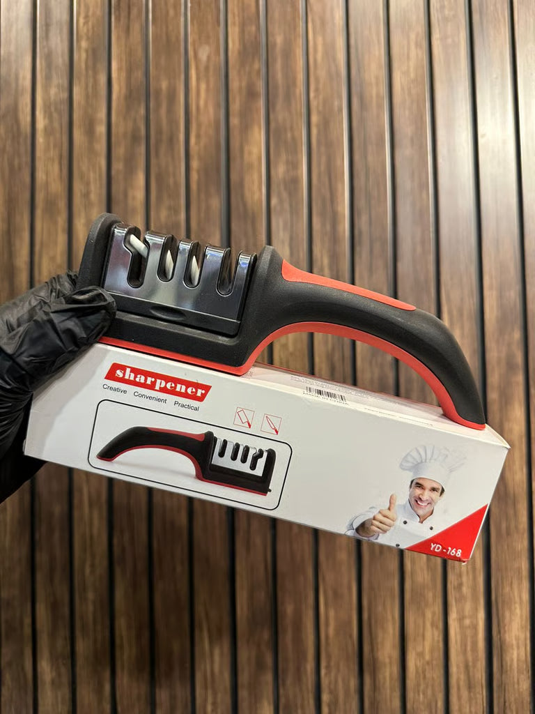 3 میں 1 پیشہ ور چاقو تیز کرنے والا - باورچی خانے کے چاقو کو تیز کرنے کا آلہ