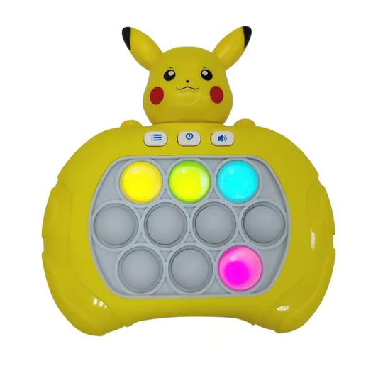 Interactive Pop-It Game Console - Electronic Memory & Reaction Game Toy for Kids