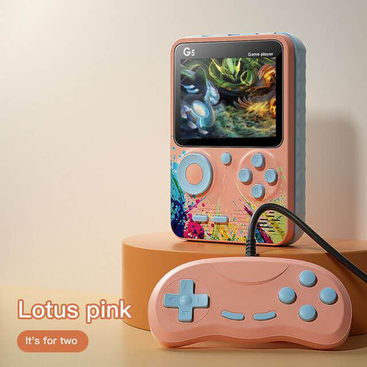 G5 Handheld Game Console – 500 Classic Games with Wired Controller