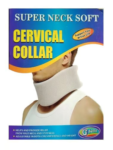 سپر نیک نرم سروائیکل کالر - میڈیکل گریڈ نیک سپورٹ بریس