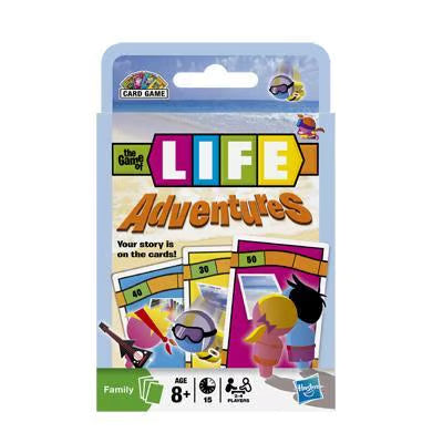 Game of Life Adventures Card Game - Family Board Game for Ages 8+