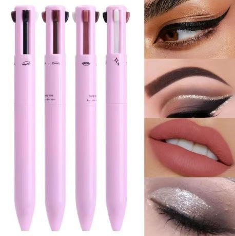 4-in-1 Makeup Pen Set - Multifunctional Beauty Tool Kit