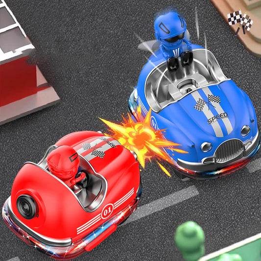 RC Bumper Cars for Two – 2-Player Remote Control Battle Set