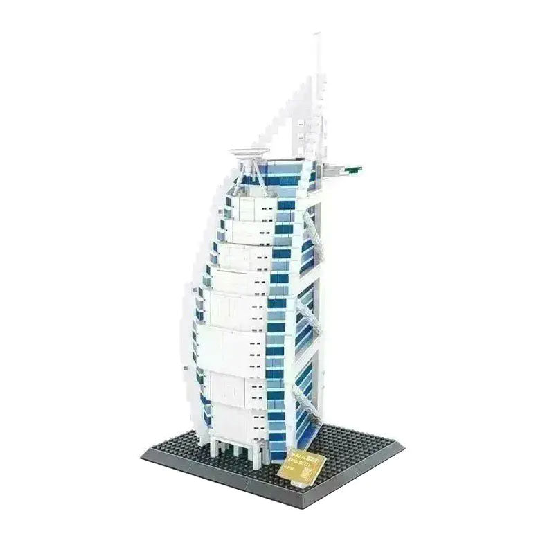 WANGE Burj Al Arab Dubai Building Blocks Set – 1307 Pieces | Architecture Series - 5220