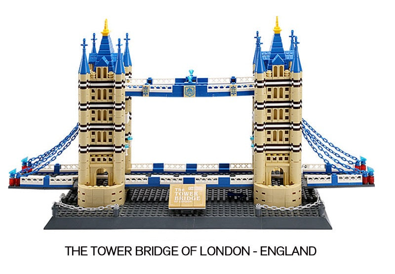 WANGE Tower Bridge London Architecture Series Building Blocks – 1033 Pieces - 5215