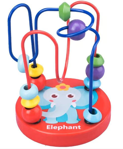 Mini Spinning Beads Toy - Educational Bead Maze for Kids Development