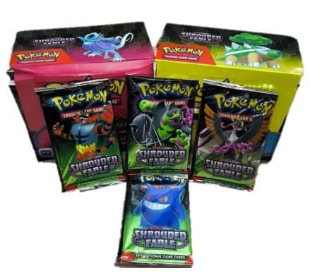 Pokémon Cards Scarlet & Violet Srouded Fable Collection - Booster Packs (10 کارڈز فی پیک)