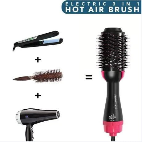 5-ان-1 ہاٹ ایئر برش ہیئر ڈرائر اور والیومائزر - پروفیشنل اسٹائلنگ ٹول