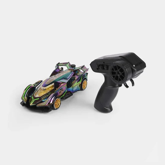 2-in-1 RC Drift Car with Smoke & LED Tail Lights