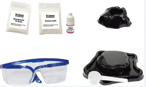 STEM سائنس آتش فشاں پھٹنے کا تجربہ کٹ - ایک لاوا پھٹنے والا آتش فشاں بنائیں