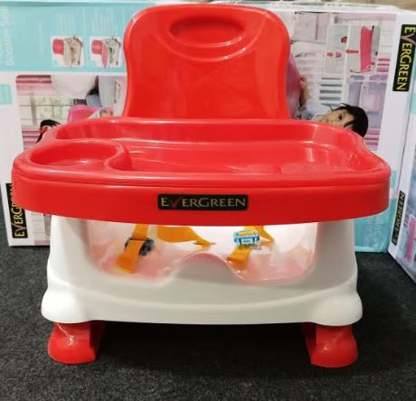 Portable Baby Booster Seat with Tray - Multi-Color Feeding Chair for Toddlers