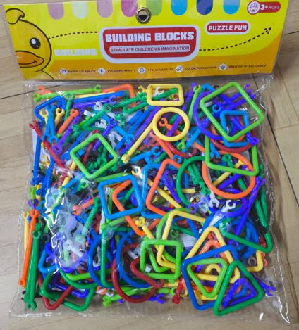 Educational Building Blocks Set - 3D Construction Toy for Kids | STEM Learning Puzzle