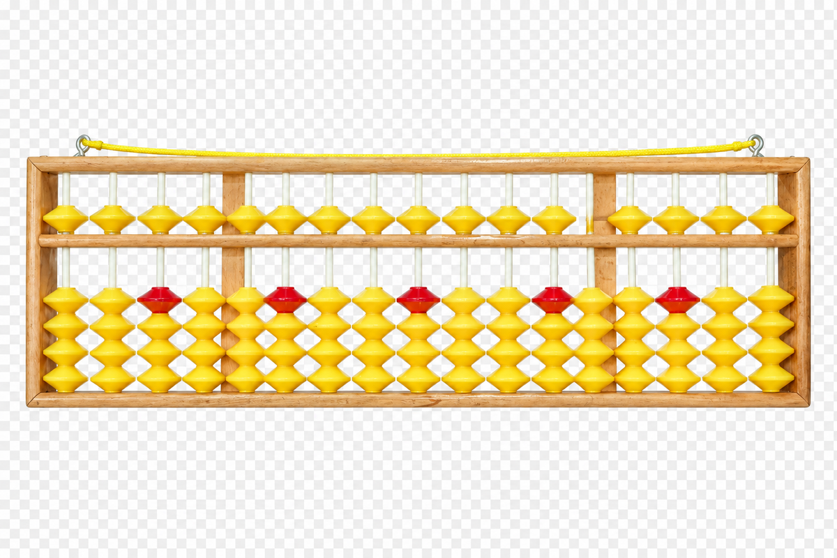 Abacus with background removed