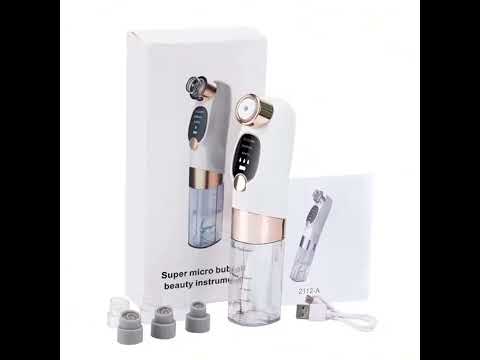 مائیکرو ببل بلیک ہیڈ ریموور ڈرما سکشن - ویکیوم نیگیٹیو پریشر فیشل کلینر