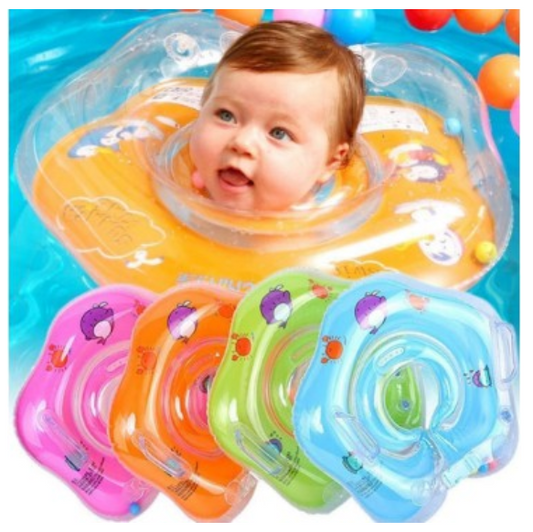 Baby Swimming Neck Float Ring - Infant Safety Bath Toy