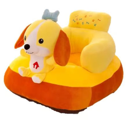 Baby Sofa Seat Padded Stuffed Seat - Animal Designs for Toddlers