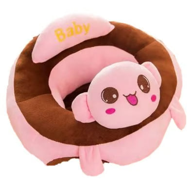 Baby Support Seat - Soft Plush Sitting Chair for Infants & Toddlers