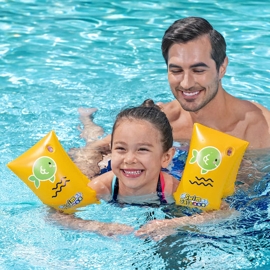 Inflatable Swimming Armbands for Kids - Water Safety Floaties