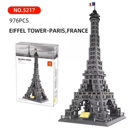 WANGE Eiffel Tower Architecture Building Blocks Set 5217 – 978 Pieces