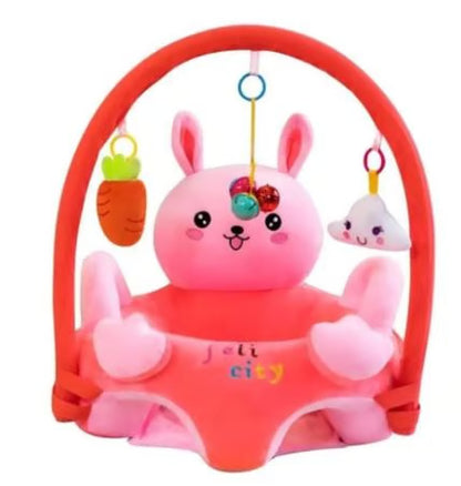 لٹکنے والے کھلونے کے ساتھ بیبی ایکٹیویٹی جم آلیشان صوفہ سیٹ - سافٹ انفینٹ پلے سینٹر