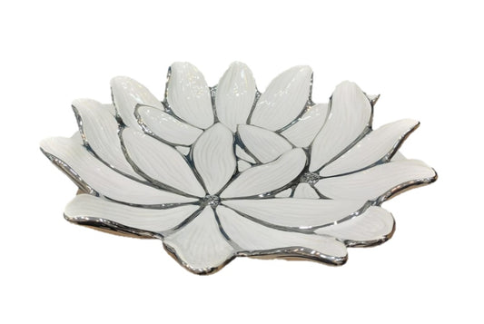 Lilly Round Plate – Regal Collection | Decorative Floral Plate