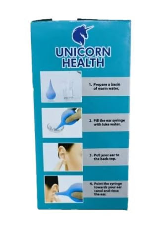 یونیکورن ہیلتھ ایئر سرنج - محفوظ کان موم ہٹانے کا آلہ