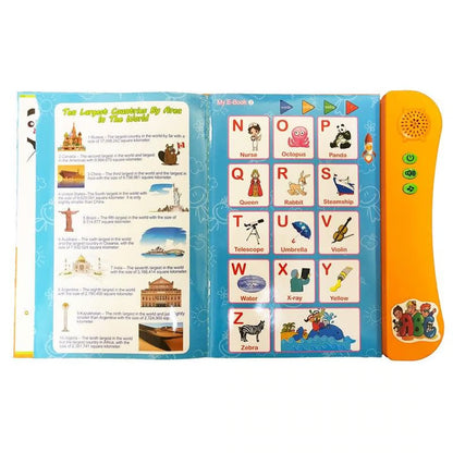 My English E-Book - Interactive Learning Toy for Kids 3+ Ages