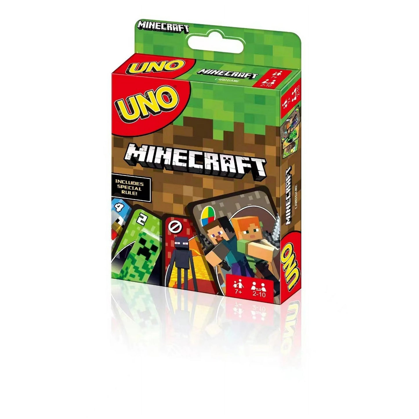 UNO Minecraft Card Game – Special Edition | 2–10 Players | Ages 7+