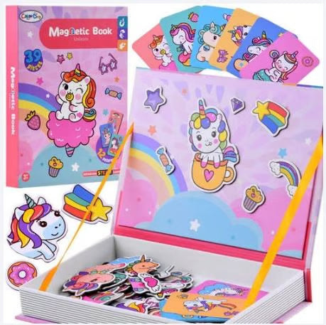 Magnetic Book - Educational Learning Activity Set for Kids