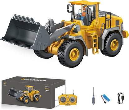 9CH RC Bulldozer – 2.4GHz Die-Cast Alloy Engineering Vehicle | Ages 6+
