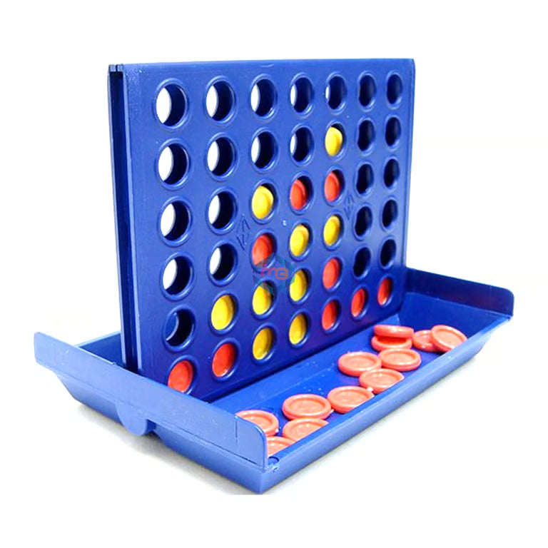 Delightful Line-Up 4 Intelligence Game - 4 in 1 Brains Strategy Board Game