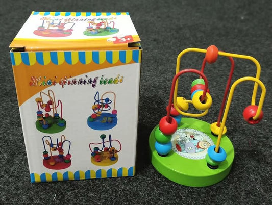 Mini Spinning Beads Toy - Educational Bead Maze for Kids Development
