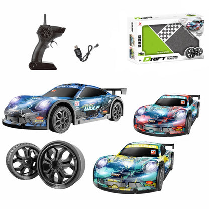 RC Drift Stunt Remote Control Car – With/Without Camera | LED Lights & Drift Tires