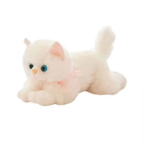 Persian Stuffed Cat with Meow Sound - Soft Plush Toy for Kids