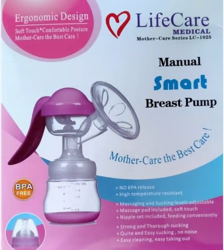 Manual Breast Pump with Collection Bottle