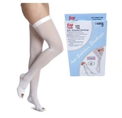 Anti-Embolism Stockings - Medical Grade Compression Hosiery for DVT Prevention