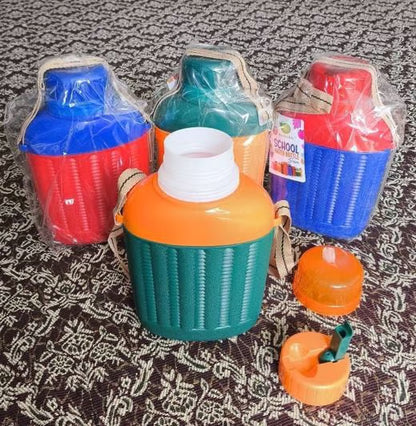 1 Litre Insulated School Water Bottle with Sipper for Kids - BPA Free