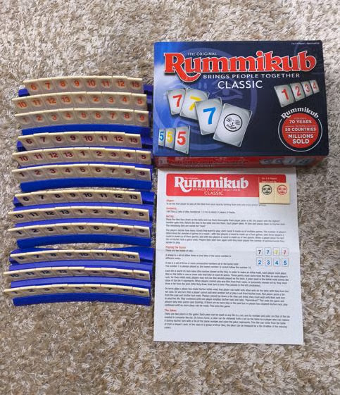 Rummikub Classic - Original Tile Game for Family Fun