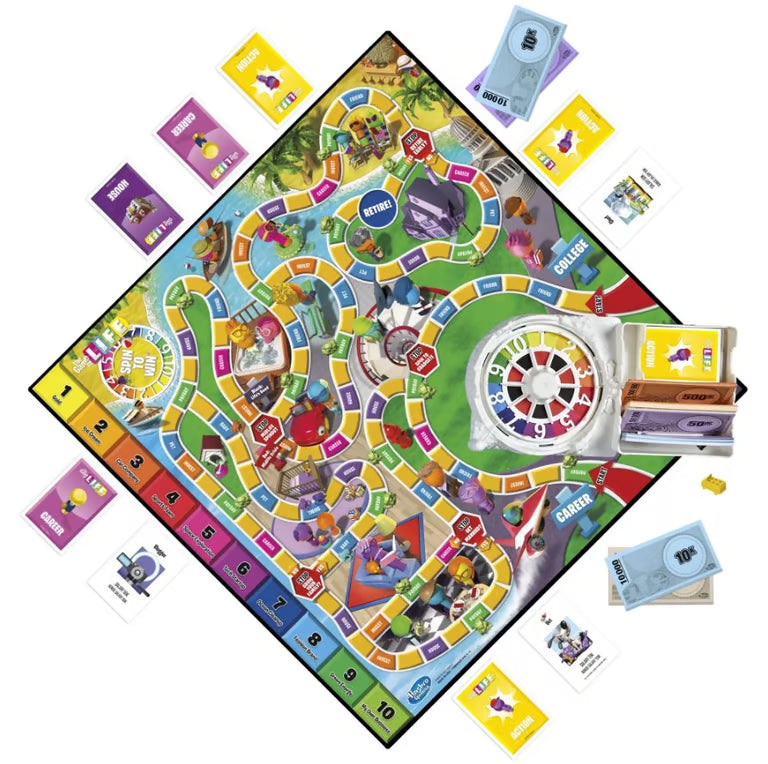 The Game of Life Board Game - Classic Family Game