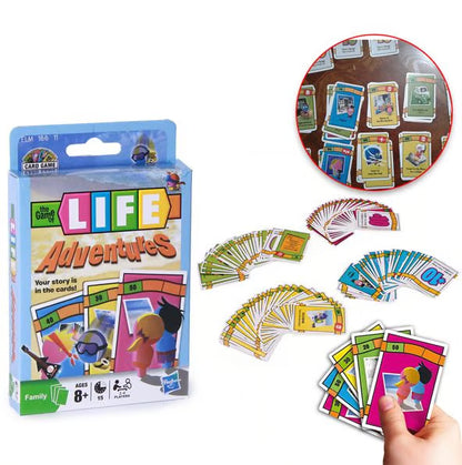 Game of Life Adventures Card Game - Family Board Game for Ages 8+