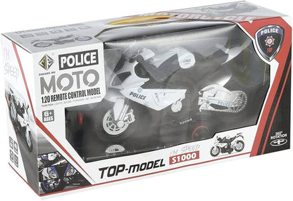 RC Sport Motorcycle Toy | Remote Control Bike with LED Lights & Sound | Rechargeable | Kids Gift