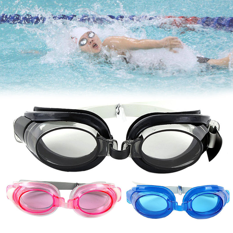 Professional Anti-Fog Swimming Goggles with Case - UV Protection Swim Glasses
